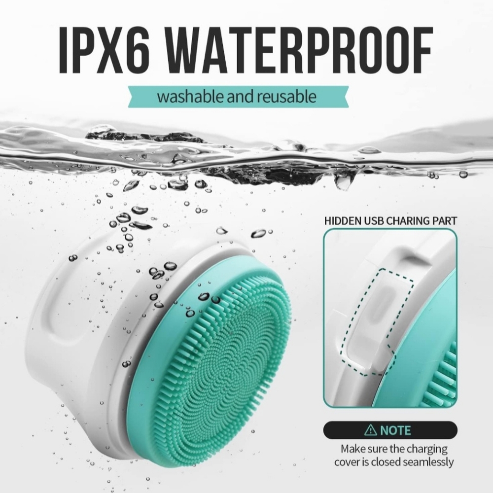 Electric Massage Bath Brush for Dogs and Cats, Efficient Cleaning Massage Bath